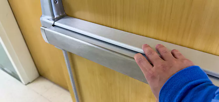 Installing a Push Bar on a Door Harker Heights